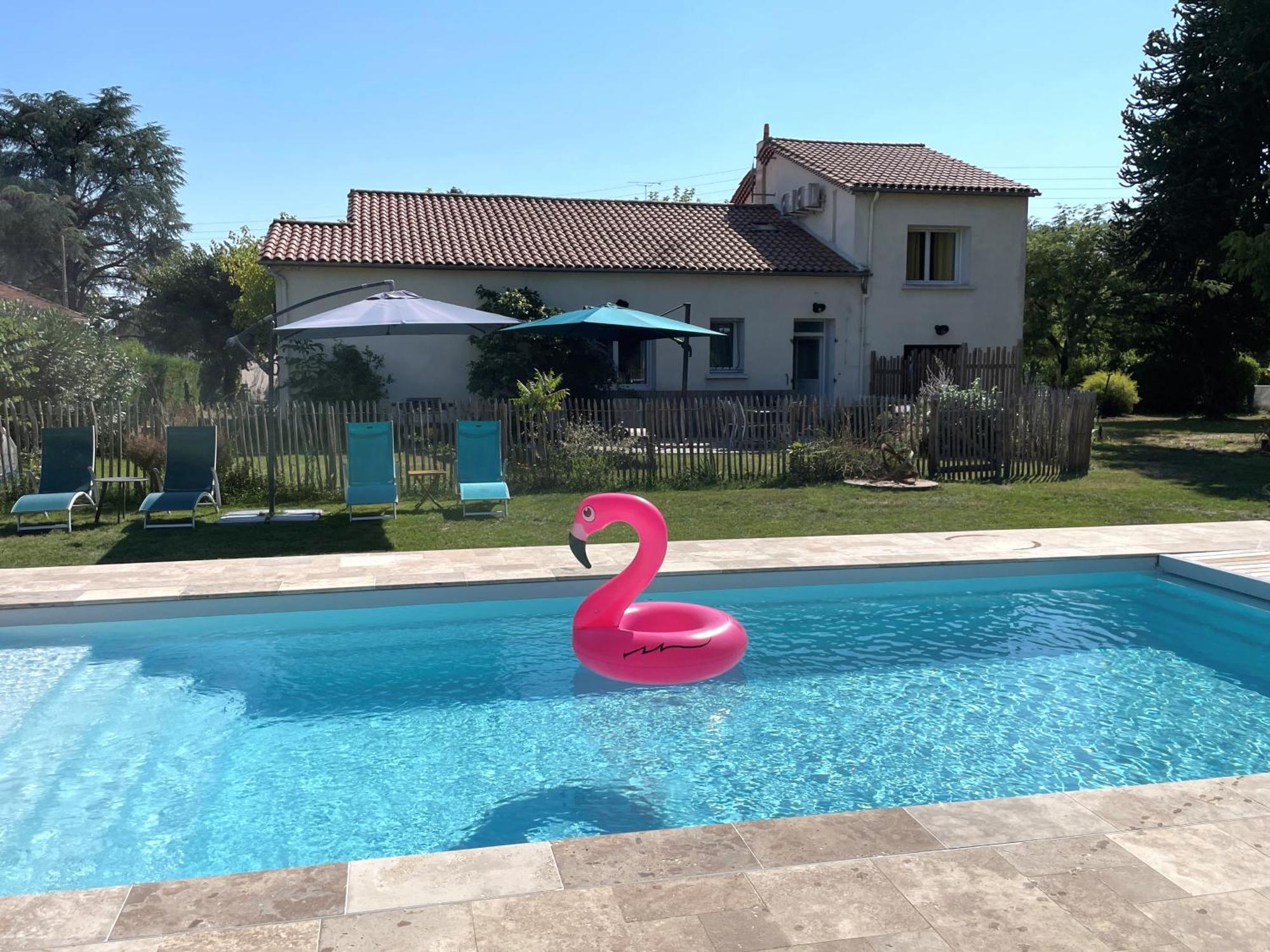 Villa Aux Lagerstroemias à Bergerac Extérieur photo